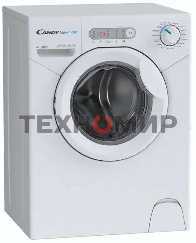 Стиральная машина Candy AQUE 1043D-07 белый, загрузка фронтальная 4 кг, 1000 об/мин., класс: А