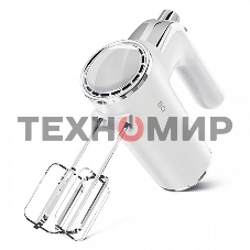 Миксер ручной BQ MX420 белый, мощность 500 Ватт, 5 скоростей, режим Турбо