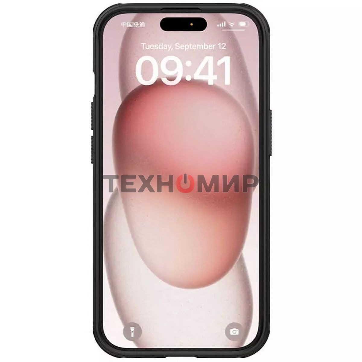 Чехол Super Frosted Shield Pro, черный, (AP IP15)