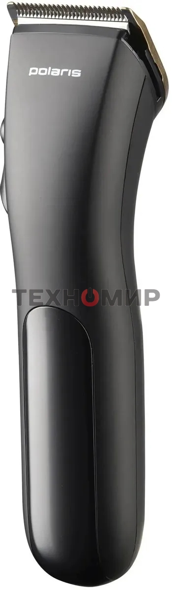 Машинка для стрижки Polaris PHC 2500 черный 3Вт (насадок в компл: 6шт)
