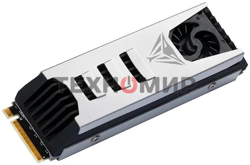 Накопитель SSD Patriot PV553, 4Tb, PCIe 5.0 x4, M.2 2280, NVMe, R/W 12400/11800, с активным охлаждением