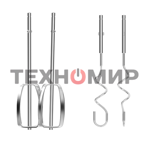 Миксер BQ MX421 черный. Мощность:150 Вт, 5 скоростей работы, скорость вращения до 1400 об,мин