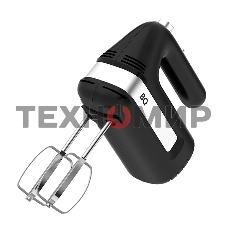 Миксер BQ MX421 черный. Мощность:150 Вт, 5 скоростей работы, скорость вращения до 1400 об,мин