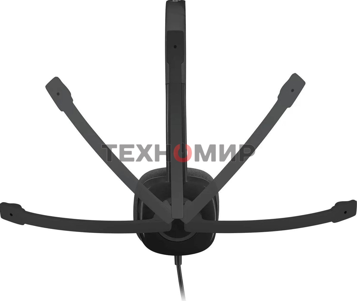 Гарнитура проводная Logitech Headset H151 Stereo черный