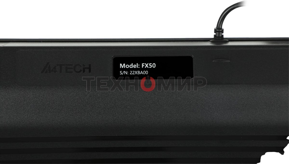 Клавиатура проводная A4Tech Fstyler FX50, USB, серый