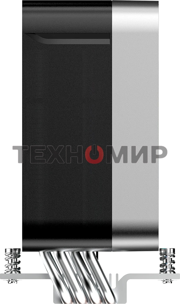 Кулер для процессора Ocypus Delta A40 EX BK ARGB, 120мм ARGB FAN, 4 HEAT PIPES, 4-PIN PWM, 500-1800 RPM, 29DBA, HYDRO BEARING, LGA115X/1200/1700/18XX, AM4/AM5