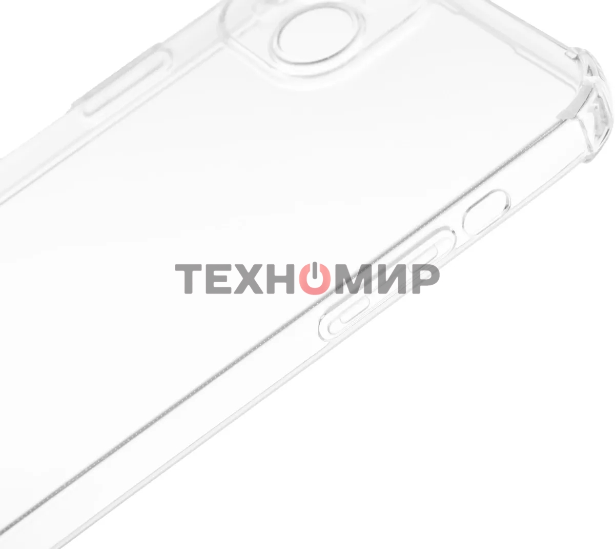 Чехол (клип-кейс) BoraSCO для Apple iPhone 15 Plus прозрачный