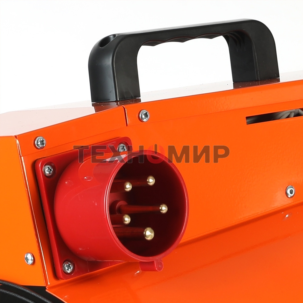 Тепловентилятор электрический Patriot PT-R 15, оранжевый/черный, 15 кВт, 150 м2, 380В, терморегулятор