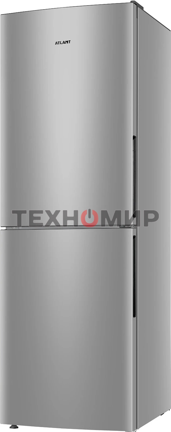 Холодильник Atlant 4612-181 серебристый двухкамерный 182/119л морозилка снизу