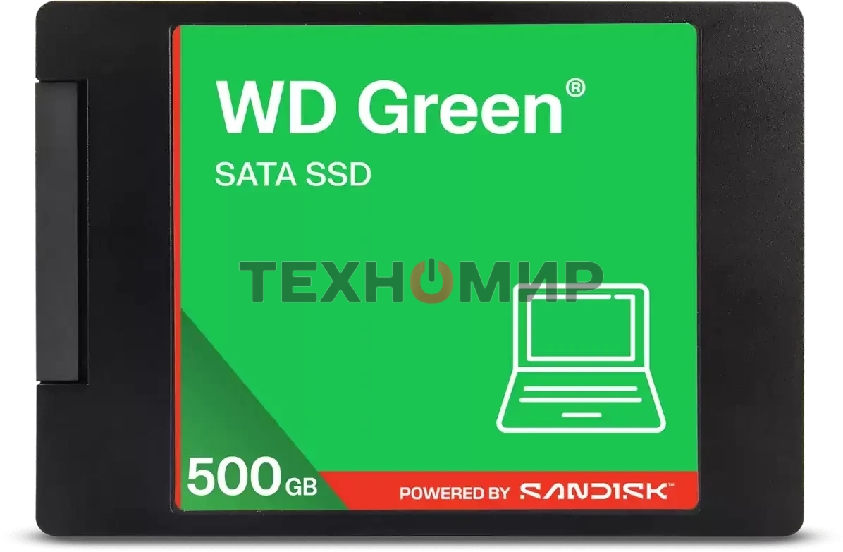 Накопитель SSD 500Gb WD Green, 2.5