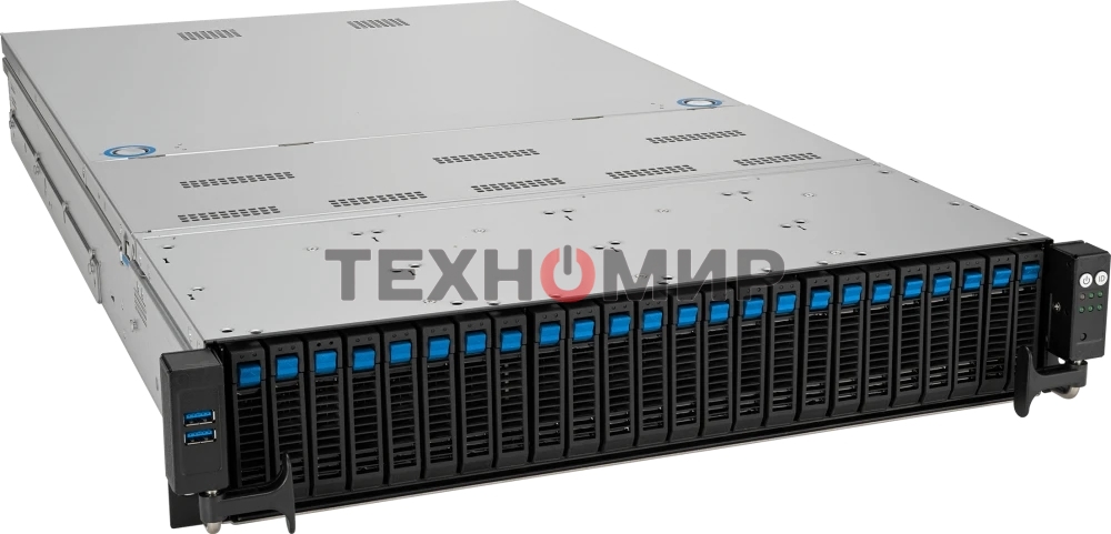 Серверная платформа Asus RS720A-E12-RS24U/10G/2.6kW/24NVMe/GPU