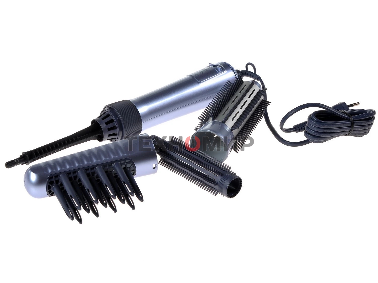 Фен-щётка Braun AS330 серебристый/черный, 400 Вт, 18/36 мм