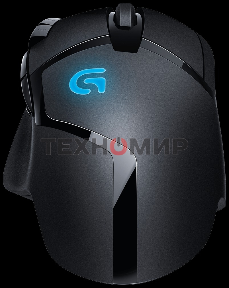 Мышь проводная Logitech G402 Hyperion Fury, черный, 4000 dpi, USB, кнопки - 8