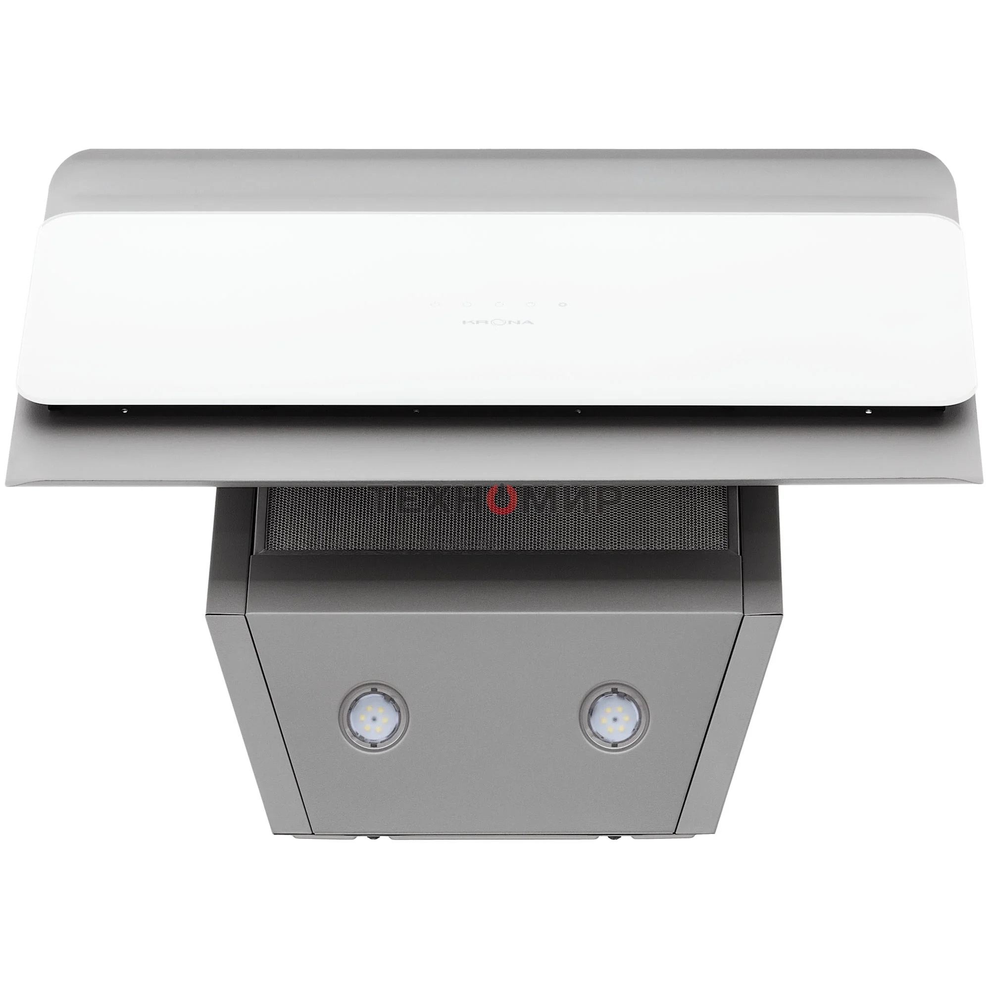 Вытяжка наклонная Krona Uran 600 DN White 4S белый, 60 см, 950 куб. м/ч, 68 дБ