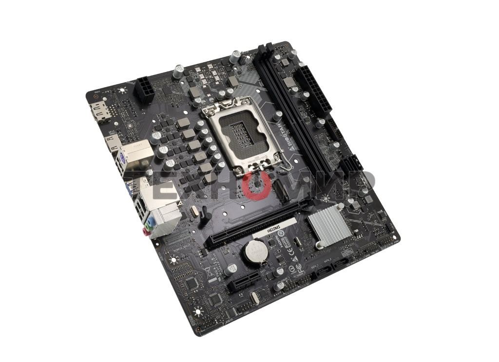 Материнская плата Biostar H610MS, LGA 1700, Intel H610, 2xDDR4, 4xSATA, 1xM.2, 1xPCIe 4.0 x16, 1xPCIe x1, 1xHDMI, 1xDP, 1x 1Gb LAN, 1xUSB-A 3.2 Gen 1, 4xUSB-A 2.0, 3x3.5 мм, 7.1, mATX