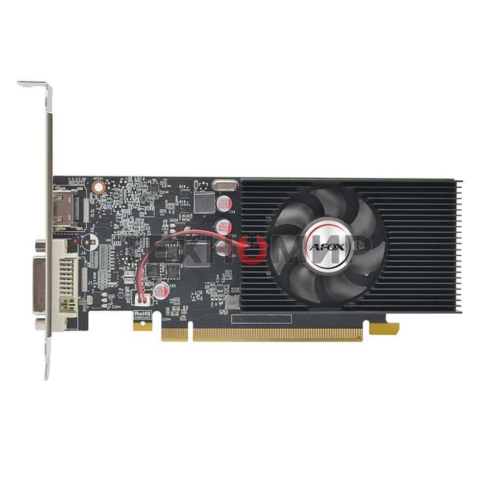 Видеокарта GT1030 2Gb GDDR5 64BIT DVI HDMI LP SINGLE FAN RETAIL (780087)