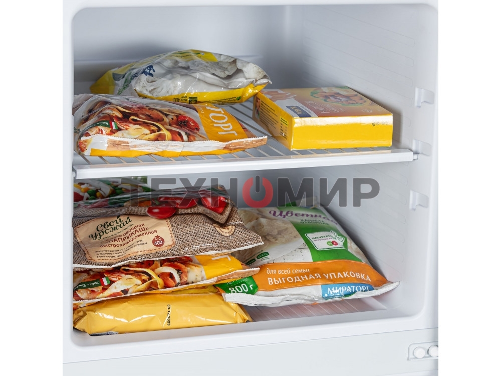 Холодильник Бирюса 553 белый двухкамерный 160/70л морозилка сверху, автоматическое оттаивание