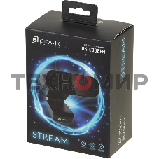 Веб-камера OKLICK OK-C008FH 1920x1080, 30 кадр/с, USB Type-A, микрофон (шумоподавление), автоматическая фокусировка, универсальное крепление