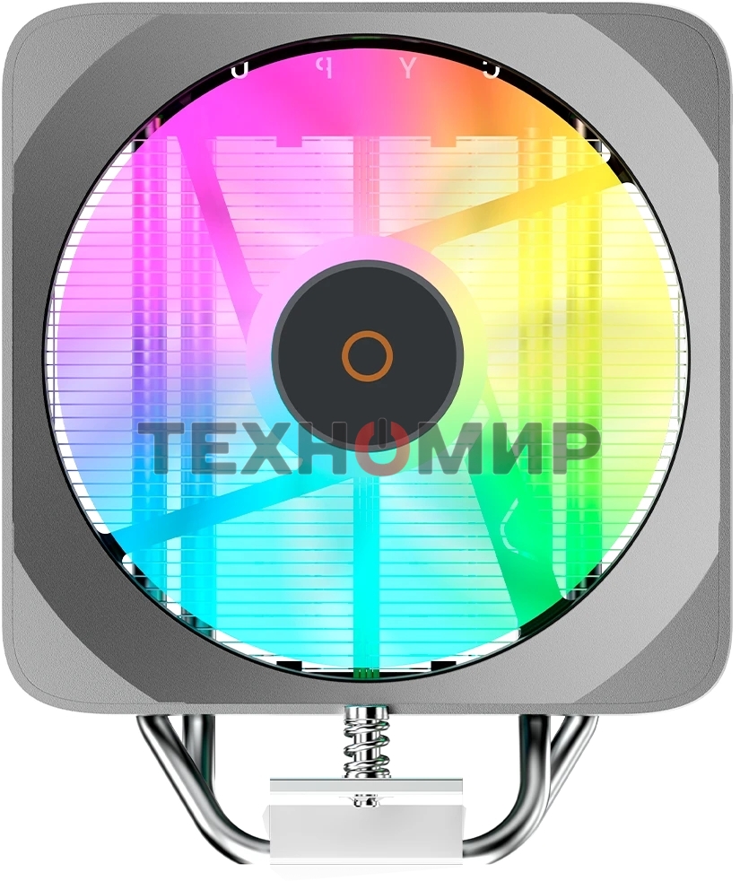 Кулер для процессора Ocypus Delta A40 EX BK ARGB, 120мм ARGB FAN, 4 HEAT PIPES, 4-PIN PWM, 500-1800 RPM, 29DBA, HYDRO BEARING, LGA115X/1200/1700/18XX, AM4/AM5