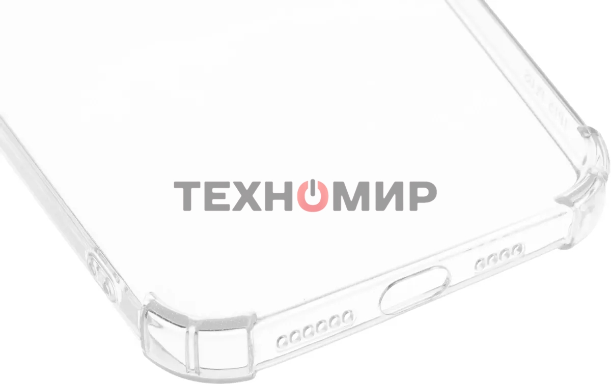 Чехол (клип-кейс) BoraSCO для Apple iPhone 15 Plus прозрачный