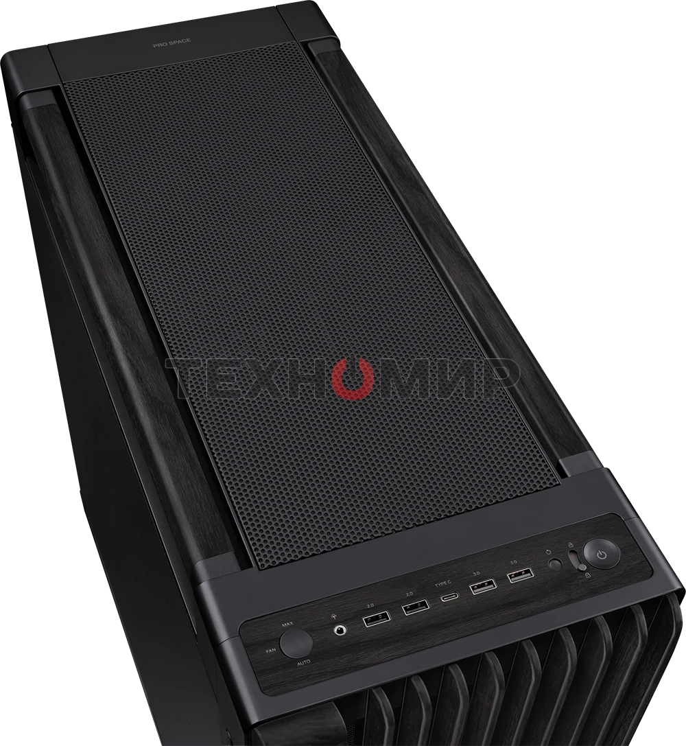 Компьютерный корпус ASUS PROART PA602 WOOD METAL PWM черный