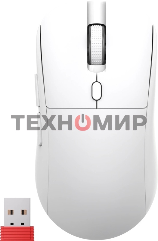 Мышь беспроводная/проводная Defender Stone GM-551 белый, 7200 dpi, радиоканал, Bluetooth, USB, кнопки - 7