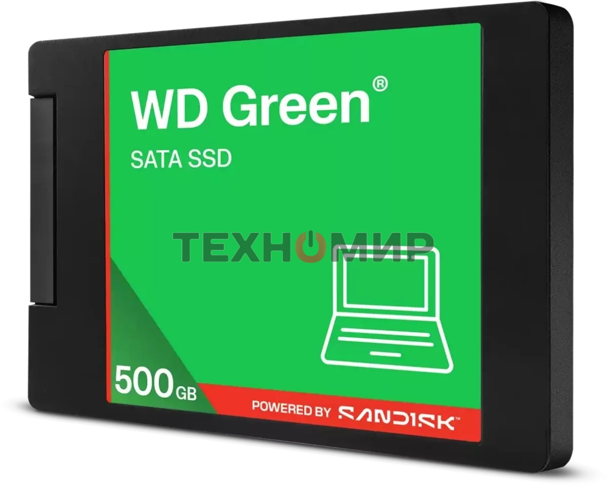Накопитель SSD 500Gb WD Green, 2.5