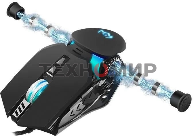 Мышь проводная SVEN RX-G815 черный, 8000 dpi, USB, кнопки - 7