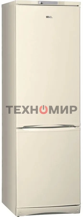 Холодильник Stinol STS 185 E бежевый двухкамерный 235/104 л морозилка снизу