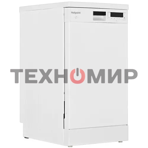 Посудомоечная машина HOTPOINT HFS 1C57, белый, 44.8 см, 10 компл., 49 дБ, класс A