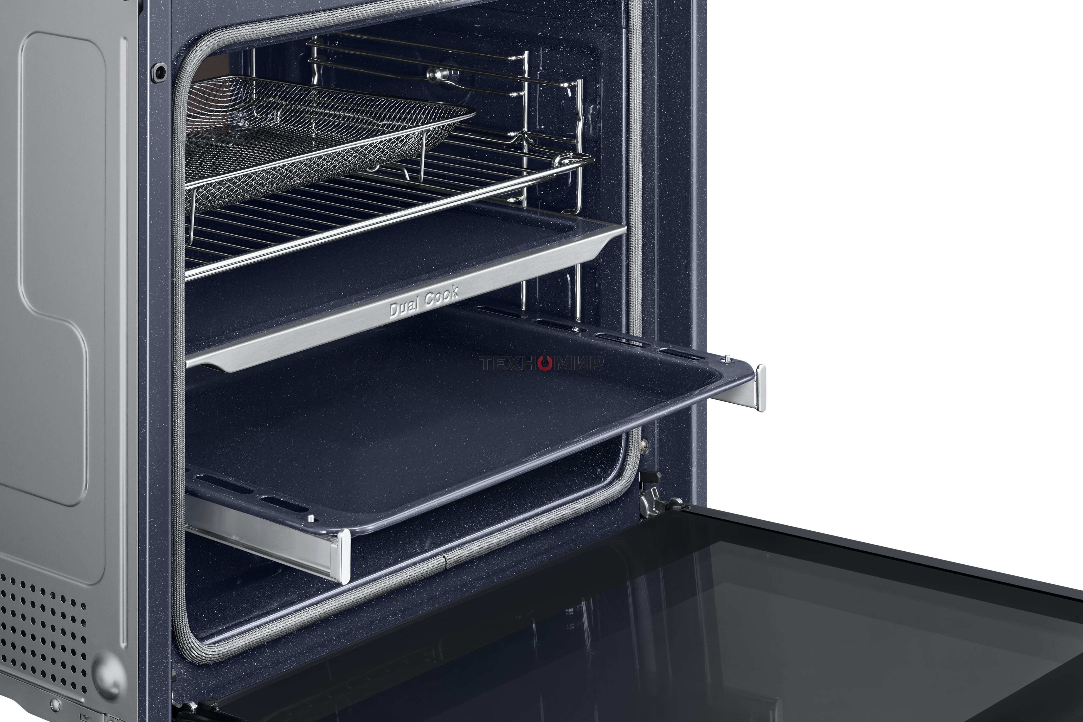 Духовой шкаф электрический Samsung NV7B5645TAK/WT черный