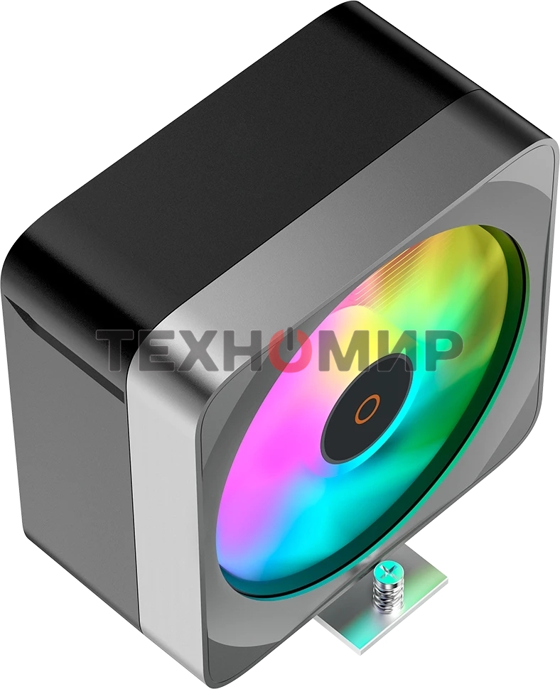 Кулер для процессора Ocypus Delta A40 EX BK ARGB, 120мм ARGB FAN, 4 HEAT PIPES, 4-PIN PWM, 500-1800 RPM, 29DBA, HYDRO BEARING, LGA115X/1200/1700/18XX, AM4/AM5