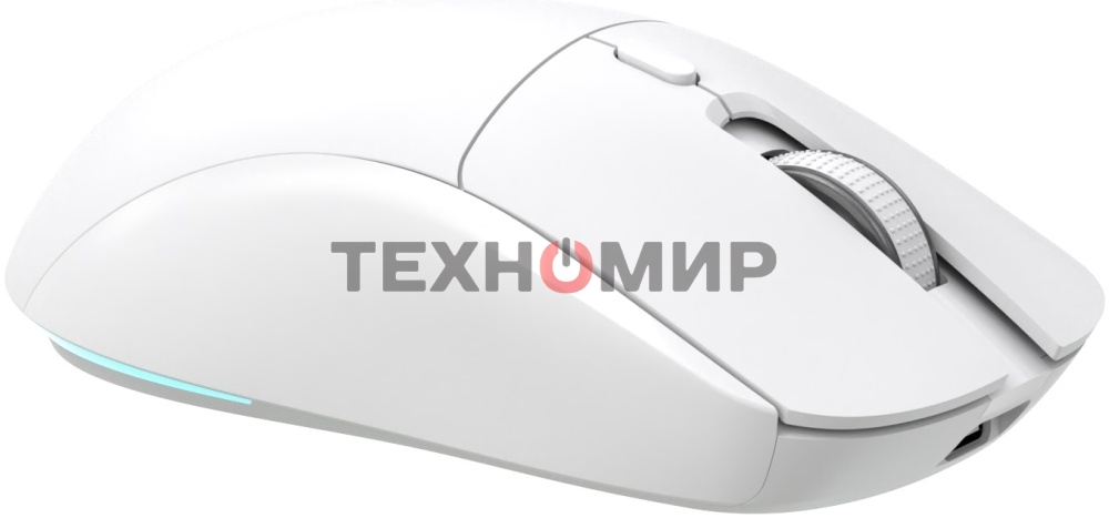 Мышь беспроводная/проводная Defender Stone GM-551 белый, 7200 dpi, радиоканал, Bluetooth, USB, кнопки - 7