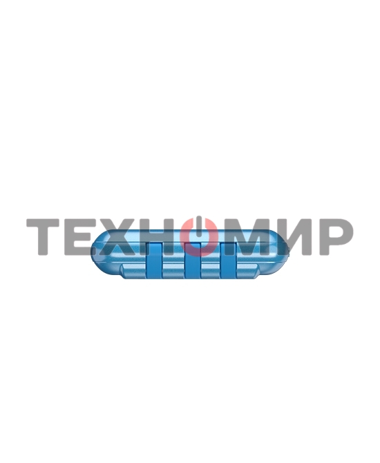 Портативный аккумулятор Maxvi PB10-11 10000 мАч blue 3A, встроенные кабели USB A/Type-C/Lightning