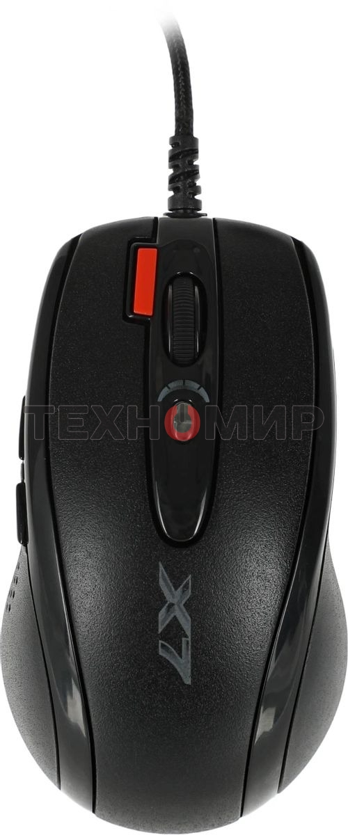 Мышь проводная A4Tech XL-750BK черный, 3600 dpi, USB, кнопки - 7
