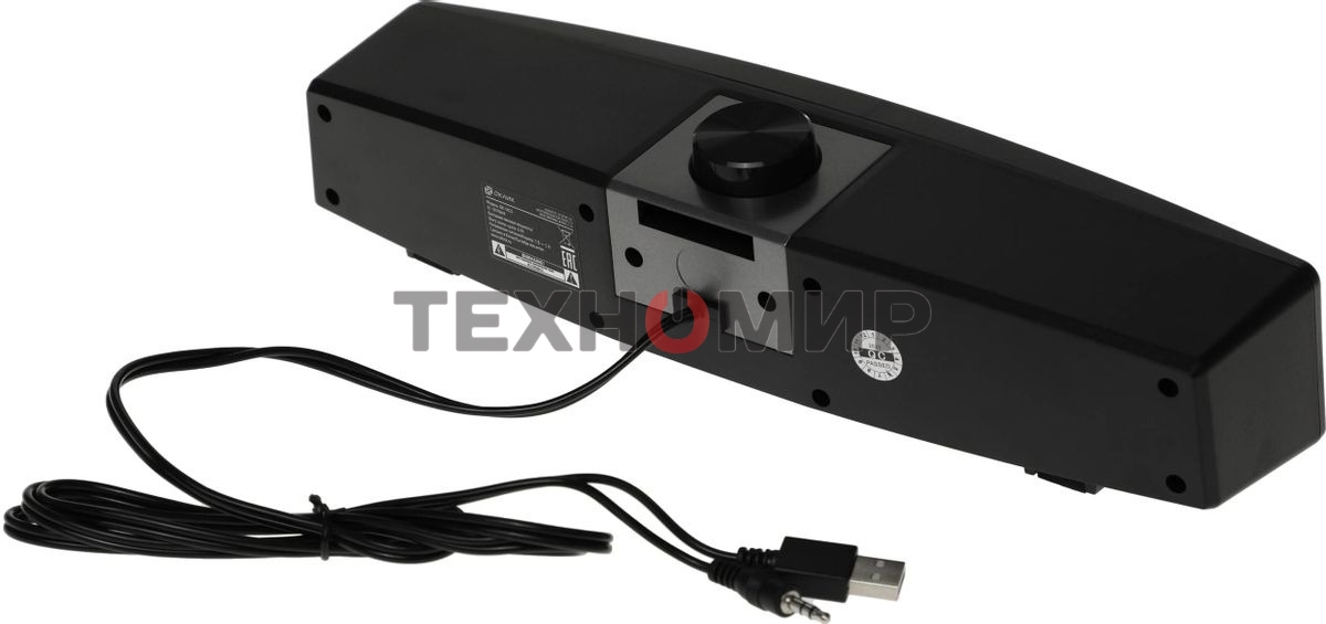 Саундбар Оклик OK-502S 2.0 6Вт черный