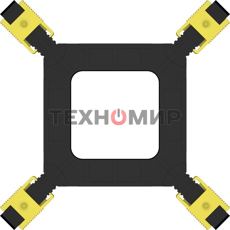 Устройство охлаждения (кулер) PcCooler R95S-I Soc-1200/1700/1851 4-pin 31.1dB Al 95W 360gr Ret (R95S-XXNIXX-CL)