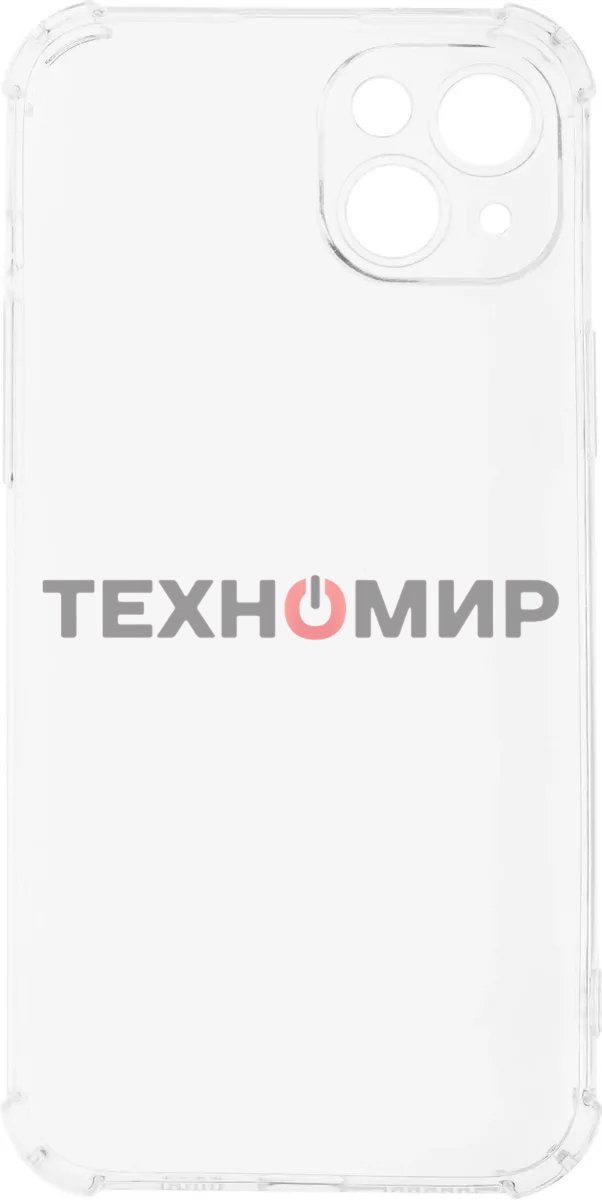 Чехол (клип-кейс) BoraSCO для Apple iPhone 15 Plus прозрачный