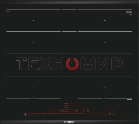 Индукционная варочная панель Bosch PXY675DC5Z черный