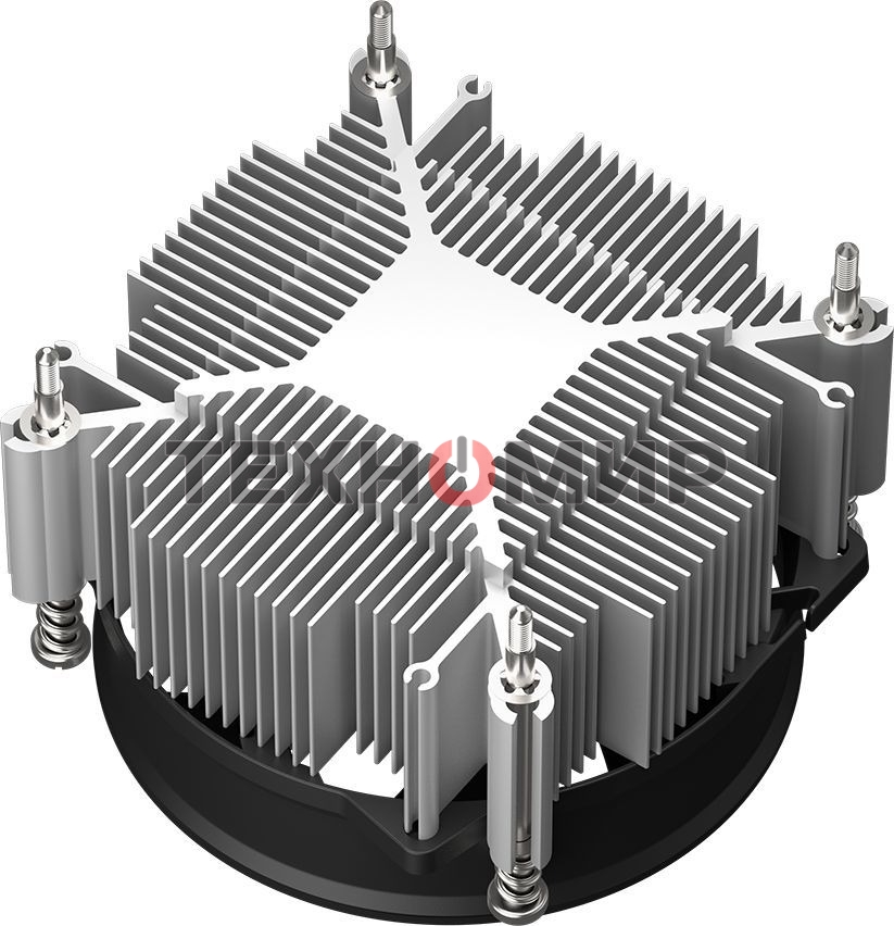 Устройство охлаждения (кулер) PcCooler R95S-I Soc-1200/1700/1851 4-pin 31.1dB Al 95W 360gr Ret (R95S-XXNIXX-CL)