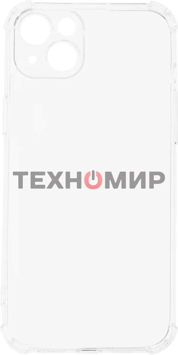 Чехол (клип-кейс) BoraSCO для Apple iPhone 15 Plus прозрачный