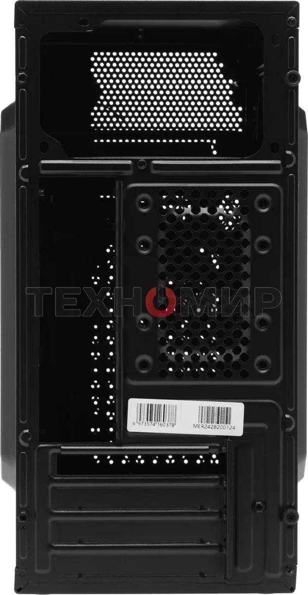 Компьютерный корпус Accord ENTRY ACC-242B черный без БП mATX 2xUSB 2.0 audio