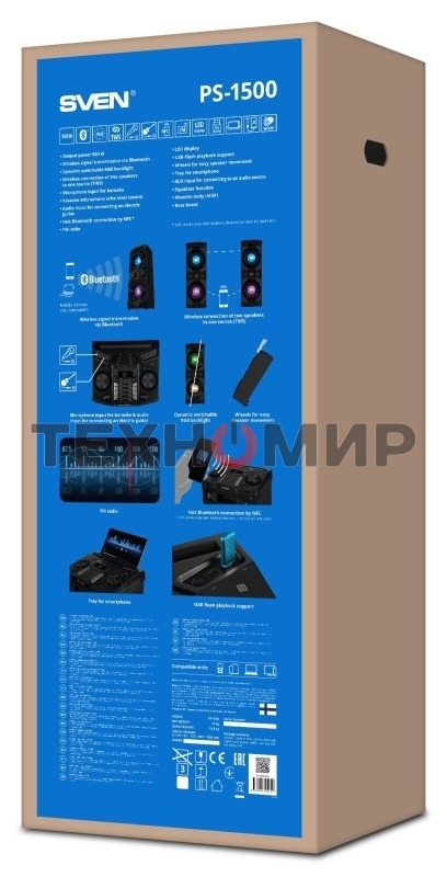 Беспроводная колонка Sven PS-1500 черный