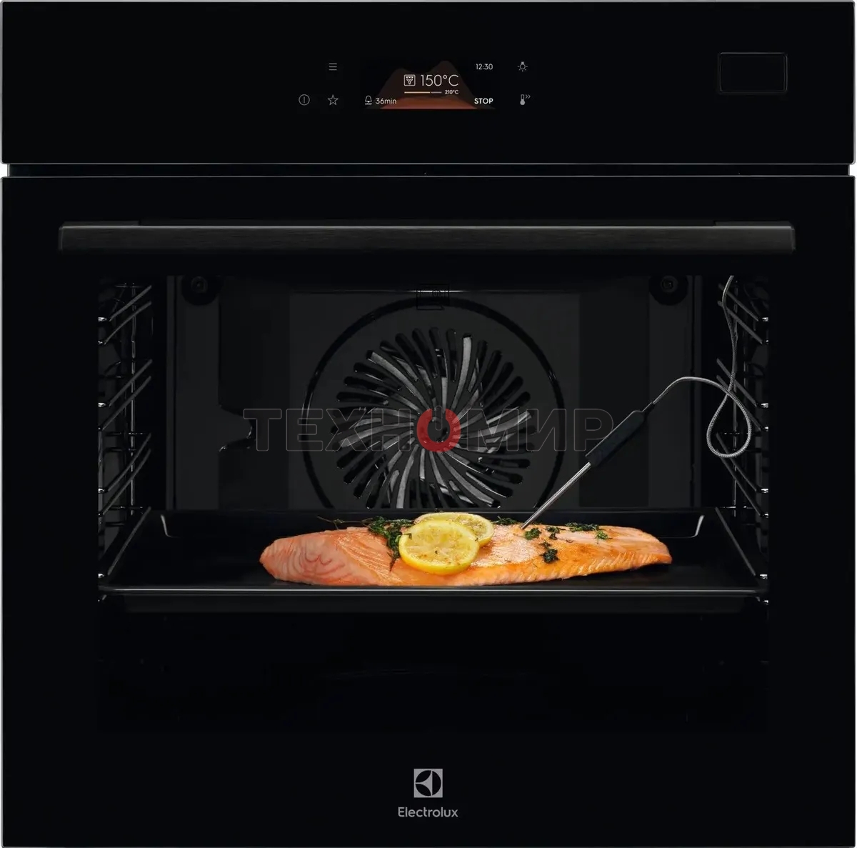 Духовой шкаф электрический Electrolux EOB8S39Z черный, встраиваемый