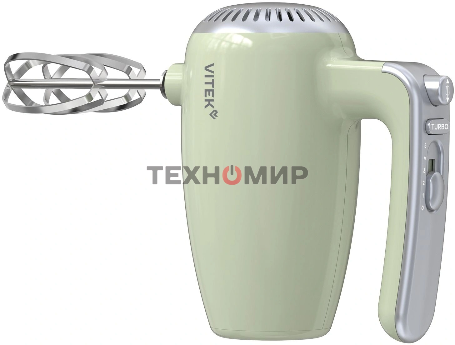 Миксер ручной Vitek VT-HM3002 800 Вт, фисташковый