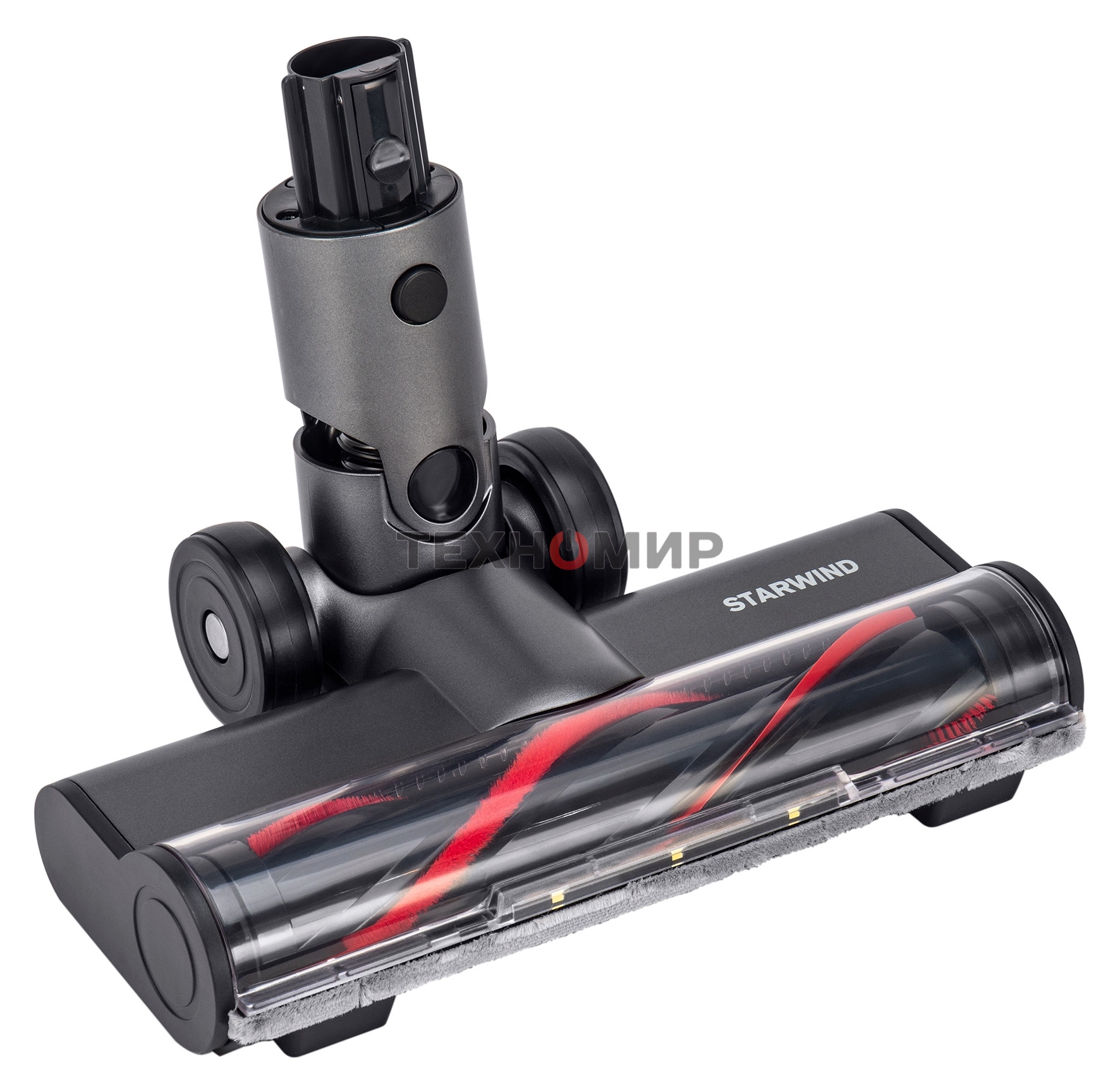 Вертикальный пылесос Starwind SCH9945 170Вт серебристый/красный