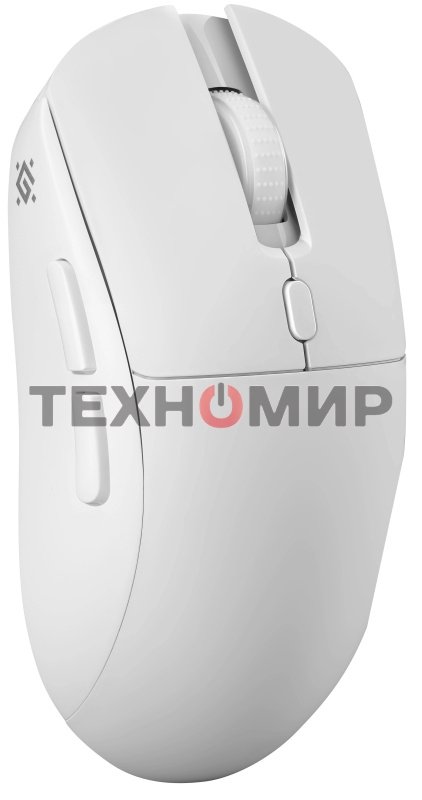 Мышь беспроводная/проводная Defender Stone GM-551 белый, 7200 dpi, радиоканал, Bluetooth, USB, кнопки - 7