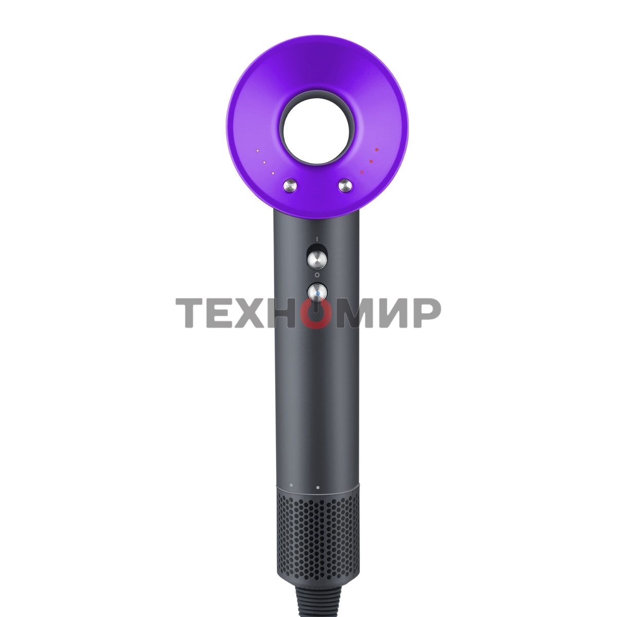 Фен Blackton Bt HD1818M серый/фиолетовый, 1800 Вт, ионизация