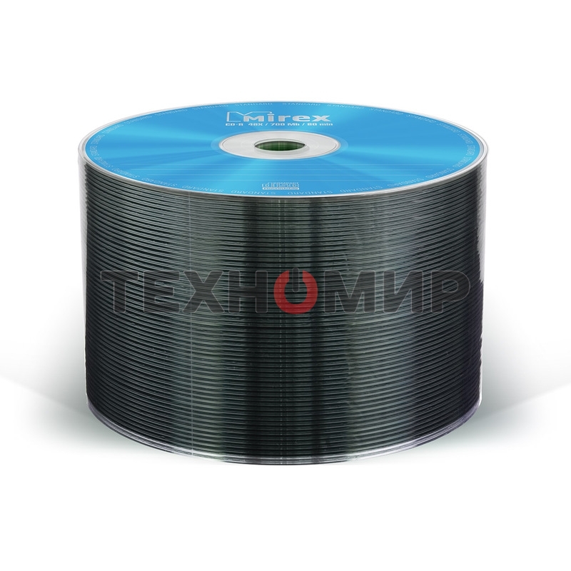 Диск CD-R Mirex 700 Mb, 48х, Standart, Shrink (50), (50/500)