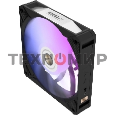 Вентилятор для корпуса Alseye i12B-K10 черный, 120 мм, 1800 об/мин, 33.2 дБ, 4 pin